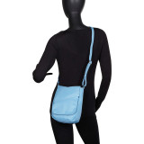 Anti-Theft Medium U-Shape with Flap Shoulder Bag