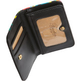 Abstract Floral Pik-Me-Up Snap Card Case