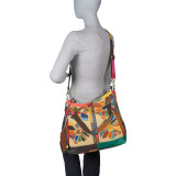 Rosalie Canvas/Leather Tote