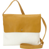 Cross Body in Canvas and Leather