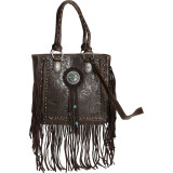 Aztec Fringe Tote