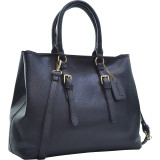 Buckle Strap Satchel