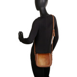 Genuine Hair-On Messenger Bag