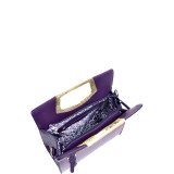 Tall Structured Croc Tote