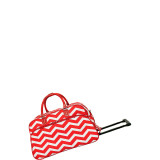 Chevron 21" Rolling Duffel Bag