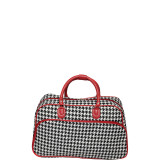 Houndstooth 21" Carry-On Duffel Bag