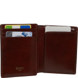 Old Leather Front Pocket ID Wallet