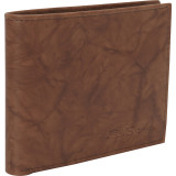 "Manchester" Collection Leather Passcase Bi-Fold Wallet