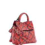 Snakeskin Shoulder Bag