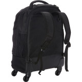 Roll On Back 4-Wheeled Double Compartment 17" Computer Backpack