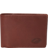 Mens RFID Secure Center Wing Wallet