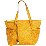Gerda Retro Lace Side Pockets Tote Bag