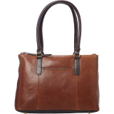 Classic Whipstich Vintage Leather Shopper