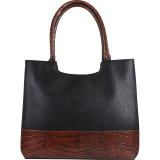 Kimberley Two-Tone Scoop Tote