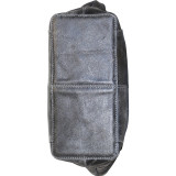Crackle Zipper Tote