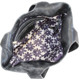 Crackle Zipper Tote
