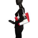 Delaney Small Classic Tote - Color Block