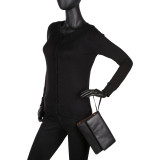 Deluxe Clutch With Shoulder and Wrist Strap
