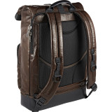 Alpha Bravo Luke Roll-Top Leather Backpack