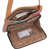 Slim Shoulder Organizer - Rose Butterfly