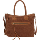 Crochet Braided Handle Satchel