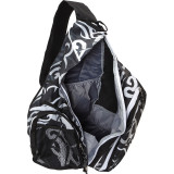 Triple Zip Trapezoid Backpack