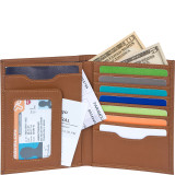 Safe ID Leather Passport Wallet