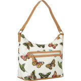 Butterfly Saffiano Hobo