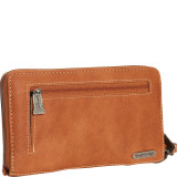 Women's Tooled with Braid Wallet