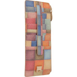 Vanessa Check Credit Card Case with Zipper