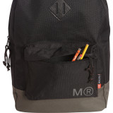 Black Tone on Tone Large Backpack