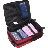 Kids Flag Heart 16" Upright Carry-On
