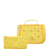 Cosmopolitan 2 Piece Hanging Travel and Cosmetic Bag Set