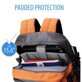 15.6" Odyssey Laptop Backpack - Orange