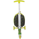 TMNT Graphic Kids Carry-On with Foldable Scooter Attached
