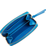 Leather Zipper Coin Wallet