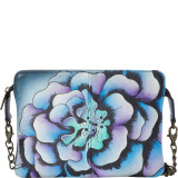 Hand Painted Leather Small Crossbody