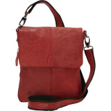 Pompei Expandable Cross Body Bag-Leather