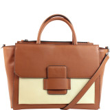 Allie Satchel with Detachable Shoulder Strap