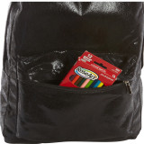 Shiny Glitter Metallic Vinyl Laptop Backpack