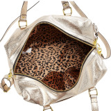 Leigh Duffle Satchel with Detachable Shoulder Strap