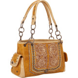 Floral Embroidered Shoulder Bag