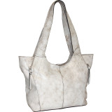 Crackle Zipper Tote