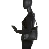Smooth Leather Convertible Hobo