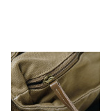Washed Canvas Messenger Bag