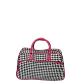 Houndstooth 21" Carry-On Duffel Bag