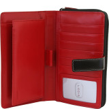 Audrey Deluxe Checkbook Clutch - Core Colors