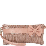 Sophie Mini Pouch with Bow Accent