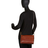 Classic Whipstich Vintage Leather Crossbody