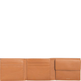 Recycled Twill and Leather International Traveler Wallet
